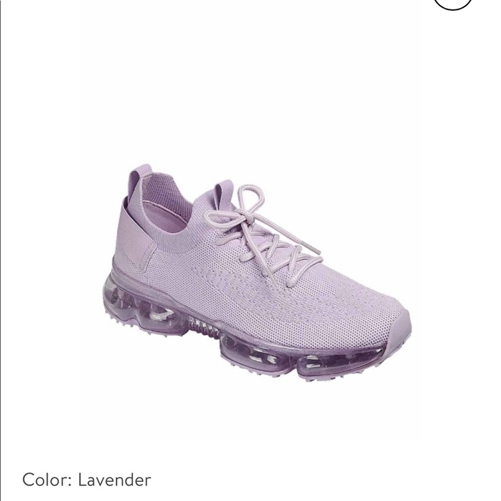 - Lavender fashion sneaker sz 7 #trending